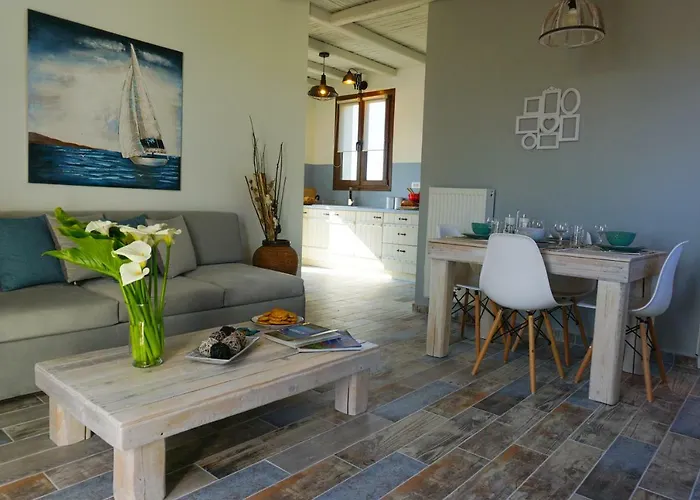 빌라 Anio - Rustic Modern With Sea And Mountain View Terrace 스보로나타