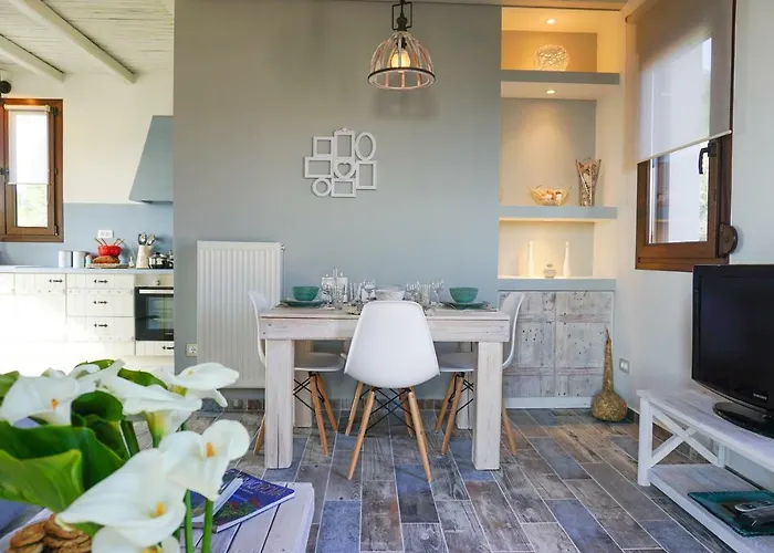 Anio - Rustic Modern With Sea And Mountain View Terrace 빌라 *