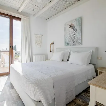 Anio - Rustic Modern With Sea And Mountain View Terrace Willa