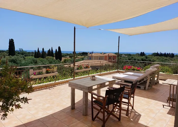 Anio - Rustic Modern With Sea And Mountain View Terrace