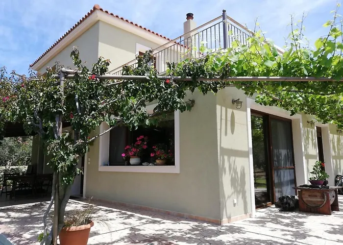 Anio - Rustic Modern With Sea And Mountain View Terrace * Svoronata