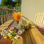 Villa Anio - Rustic Modern With Sea And Mountain View Terrace Svoronata